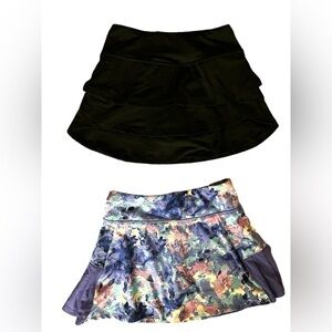 Member’s Mark Active Girl, Bundled Skirt, SZ: 5-6, Black and Purple/Multi-Color